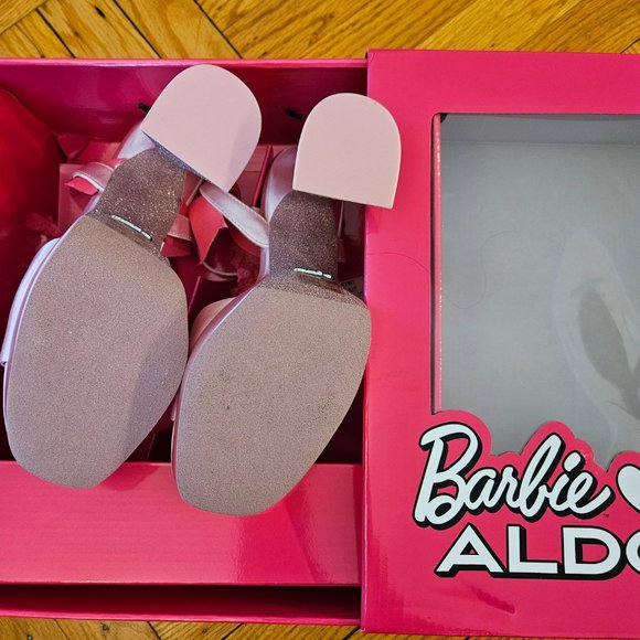 Aldo x Barbie Pink Platform Sold Out Limited Edition Shoes NWT - Picture 5 of 9